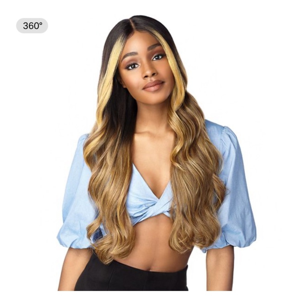 DASHLY SYNTHETIC WIG T2/ROSEGOLD